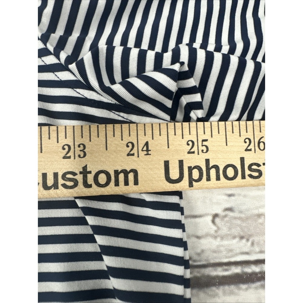Vineyard Vines Shirt Mens Extra Large Blue and White Striped Polo Performance - Picture 7 of 9